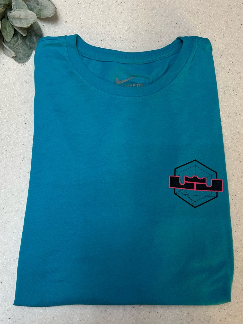 ✨Nike Teal LeBron Logo Tshirt Men’s Short sleeve